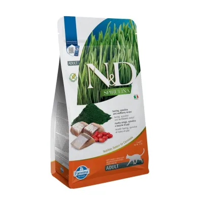 Farmina N&D Cat Spirulina & Herring 1,5 kg, kuva 1 / 1