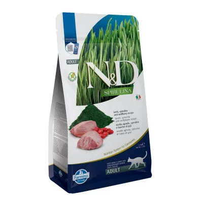 Farmina N&D Cat Spirulina & Lamb 1,5 kg, kuva 1 / 1