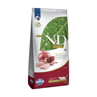 Farmina N&D Prime Cat Chicken&Pomegranate Neutered (10 kg)