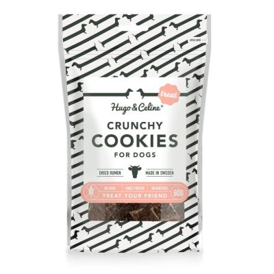 Hugo&Celine Crunchy Cookies naudanmahakeksi (60 g)