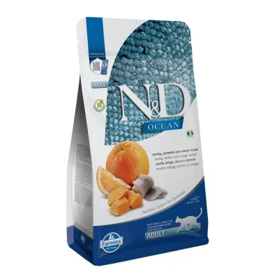 Farmina N&D Ocean Cat Herring&Pumpkin (1,5 kg), kuva 1 / 1