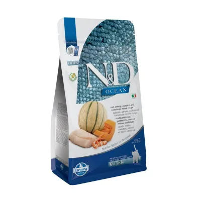 Farmina N&D Cat Ocean Cod&Pumpkin Kitten (1,5 kg), kuva 1 / 1