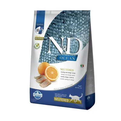 Farmina N&D Ocean Cat Herring Neutered (5 kg), kuva 1 / 1