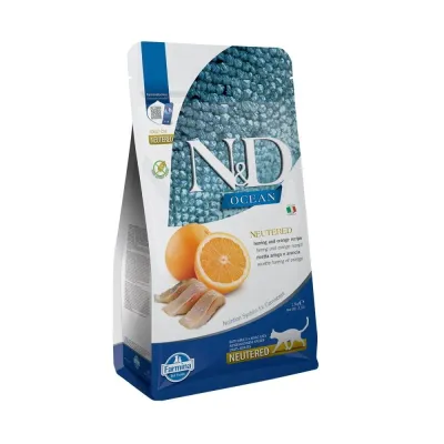 Farmina N&D Ocean Cat Herring Neutered (1,5 kg), kuva 1 / 1
