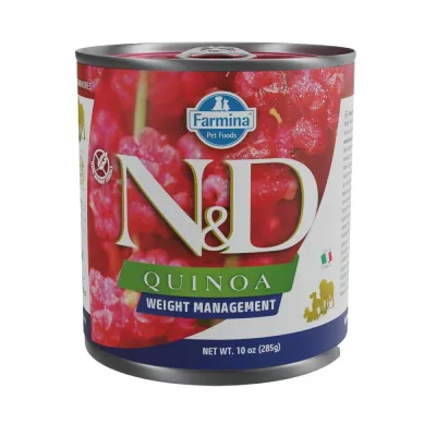 Farmina N&D Dog Quinoa Weight Management 285 g, kuva 1 / 1