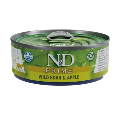 Farmina N&D Prime Cat Wild Boar & Apple 70 g, kuva 1 / 1