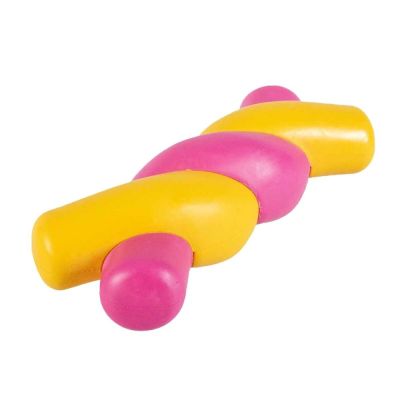 Coockoo Twisted s'mores, keltainen-pinkki