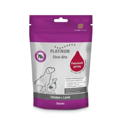 Platinum Click Bits Kana & lammas, 300g (150 g)