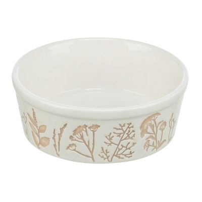 Trixie keraaminen kulho valkoinen/beige 0,3l (1.2 l/ø 20 cm)