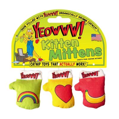 Yeowww kissanminttulelut Kitten Mittens 3 kpl
