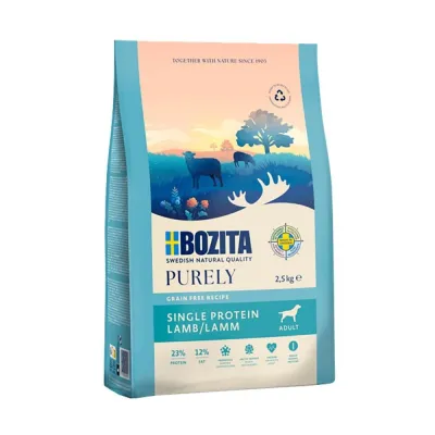 Bozita Dog Purely Adult Lamb (2,5 kg), kuva 1 / 1