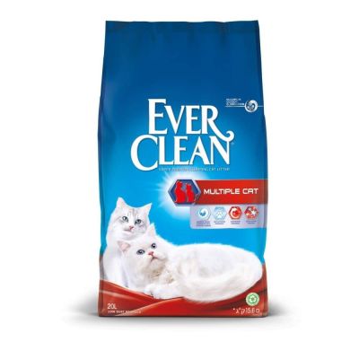 Kissanhiekka Ever Clean Multiple Cat (20 l)