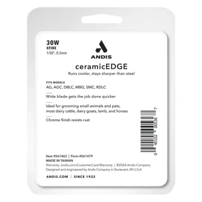 Andis CeramicEdge Wide leveä terä (0,5 mm / 30W), kuva 1 / 1