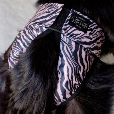 RuttuNuttu juoksupöksyt kietaisumalli, zebra (XS)