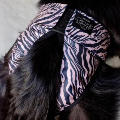 RuttuNuttu juoksupöksyt kietaisumalli, zebra (XS), kuva 1 / 1