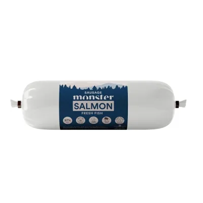 Monster Pet Food Treenimakkara Monster, lohi (400 g), kuva 1 / 1