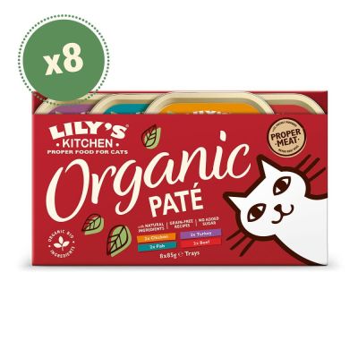 Lily's Kitchen Cat Organic Patee 8 x 85 g