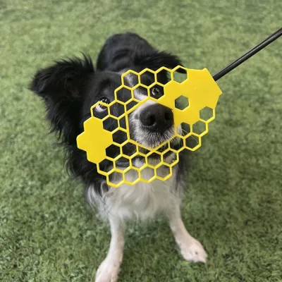 Nenätargetti Loype Nosewand, keltainen (62 cm)
