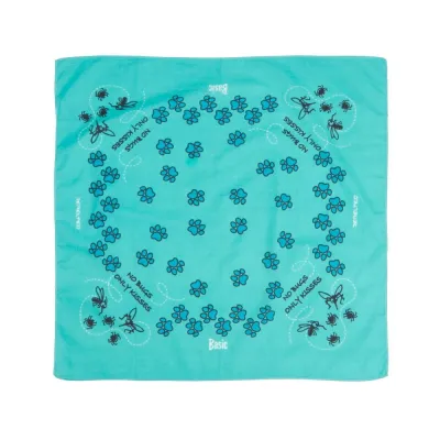 Basic Repeltec Bandana punkkihuivi, petroolinvihreä