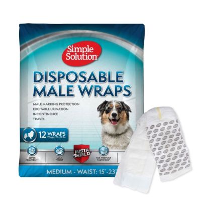 Simple Solution kertakäyttöiset urossuojat 12 kpl (M)