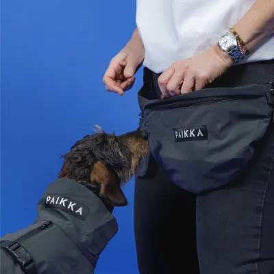 PAIKKA Visibility Treat Bag vyölaukku, dark