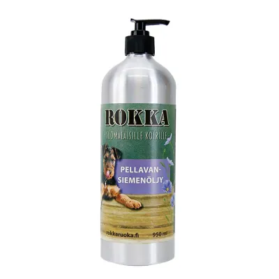 Rokka Pellavansiemenöljy (950 ml), kuva 1 / 1