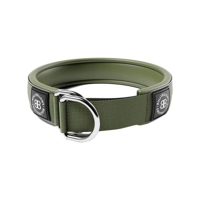 BullyBillows koiran puolikiristävä panta 5 cm, khaki (XL)