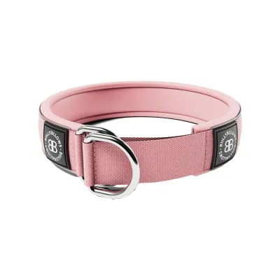 BullyBillows puolkiristävä kaulapanta pehmustettu 5 cm, pinkki (L), kuva 1 / 1