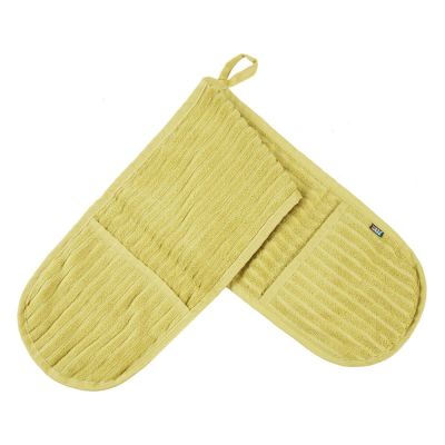 Rukka Aalto Pet puuvillapyyhe taskuilla omenan vihreä