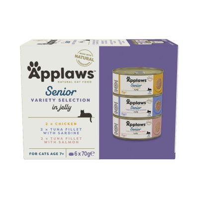 Applaws Multipack Senior jelly 6 x 70 g