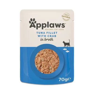 Applaws Tonnikalaa ja rapua liemessä 70 g