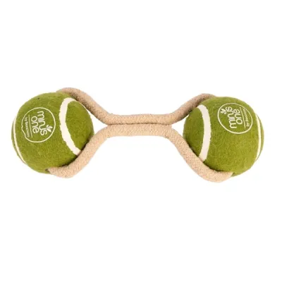 Beeztees duo tennispallo köydellä