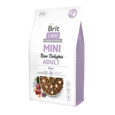 Brit Care Mini Raw Delights Beef 2 kg, kuva 1 / 1