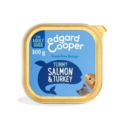 Edgard & Cooper Dog Salmon & Turkey (300 g), kuva 1 / 1
