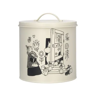 Moomin for Pets by Muurla Moomin for Pets peltipurkki Muumit 80v. juhlavuosi (Ø 21,5cm h. 21cm)