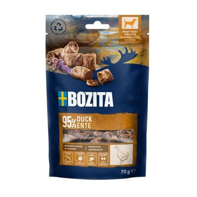 Bozita Meaty Bites Ankka 70g herkku koiralle
