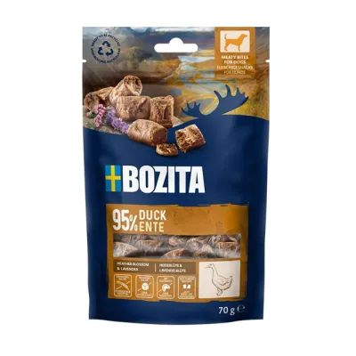 Bozita Meaty Bites Ankka 70g herkku koiralle, kuva 1 / 1