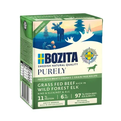 Bozita Purely Paté Hirvi 370 g, kuva 1 / 1
