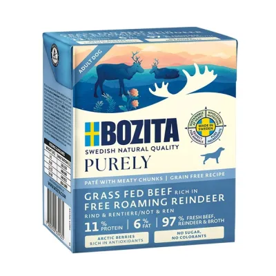 Bozita Purely Paté Poro 370 g