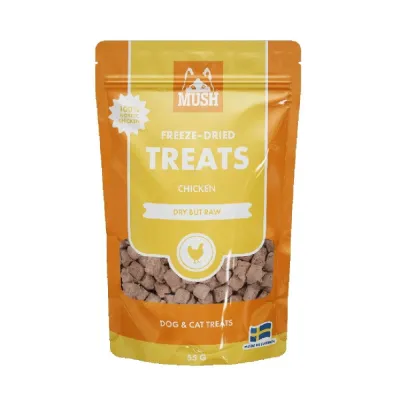MUSH Freeze-Dried Kana 55 g herkku koiralle, kuva 1 / 1