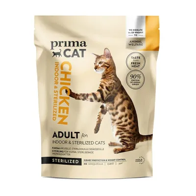 PrimaCat Kana steriloiduille kissoille 4 kg