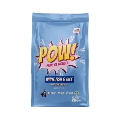 POW! Dog Adult White Fish & Rice (2 kg)