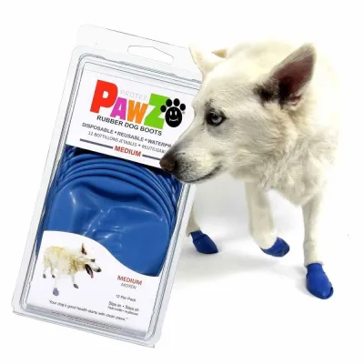 PawZ koiran suojatossut, 12 kpl (M)