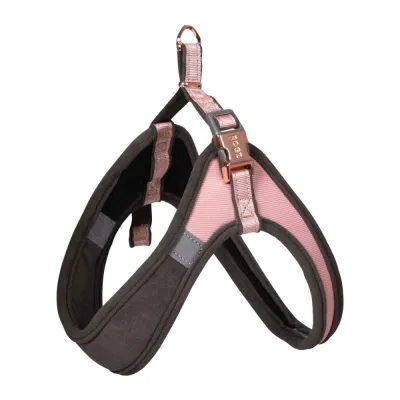 Pienen koiran valjaat Rogz Urban Fast-Fit, roosa (xs/s)