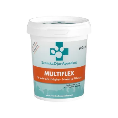 Svenska Djurapoteket MultiFlex 200 tbl