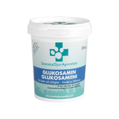 Svenska djurapoteket djurapoteket Glukosamin (250 g), kuva 1 / 1