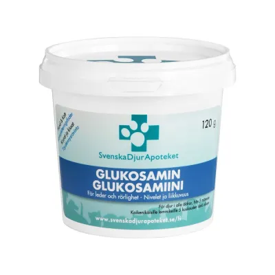 Svenska djurapoteket djurapoteket Glukosamin (120 g), kuva 1 / 1
