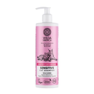Wilda Siberica Sensitive Cat kissan shampoo 400 ml