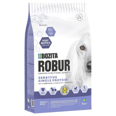 Bozita Robur Adult Sensitive Single Lamb (3 kg)
