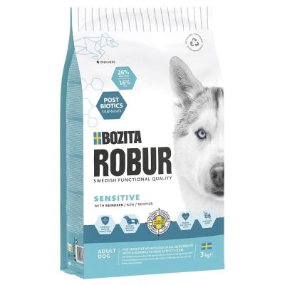 Bozita Robur Adult Sensitive Reindeer (3 kg)